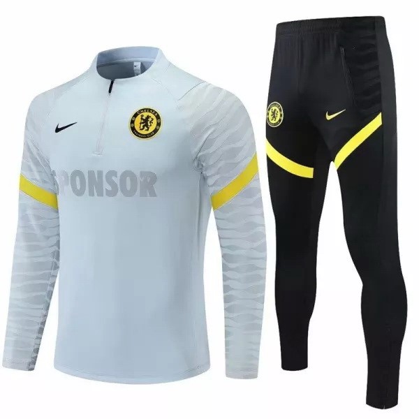 Chandal Chelsea 2021/22 Gris Amarillo Negro